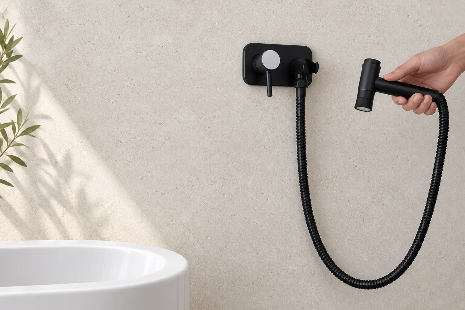 Rubinetti per bidet a parete — BB1637