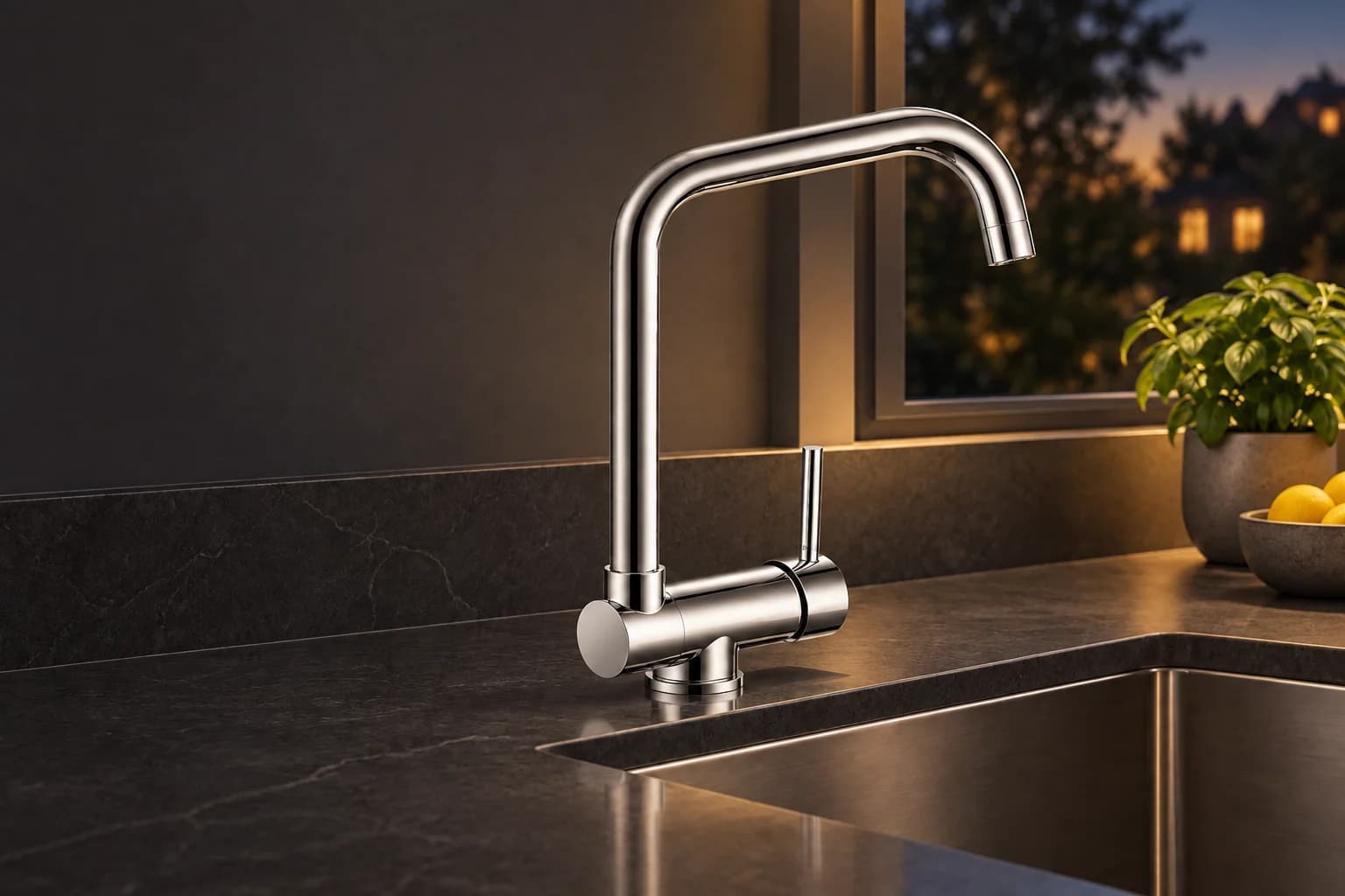 Rubinetti da cucina abbattibili — PA13536