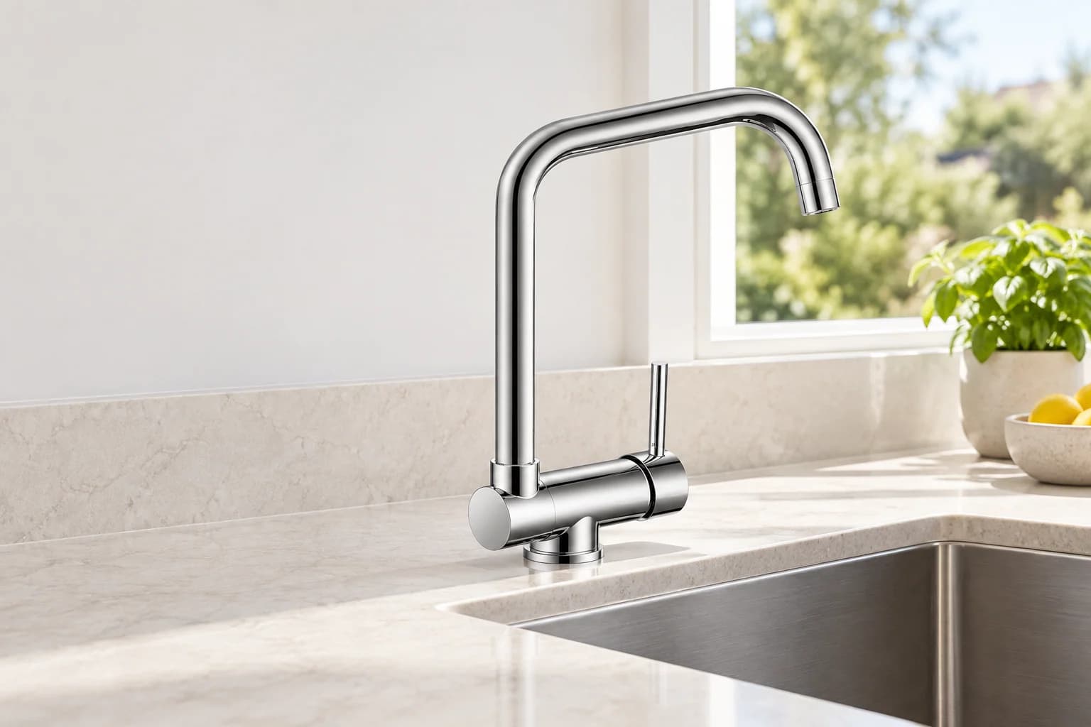 Rubinetti da cucina abbattibili — PA13536