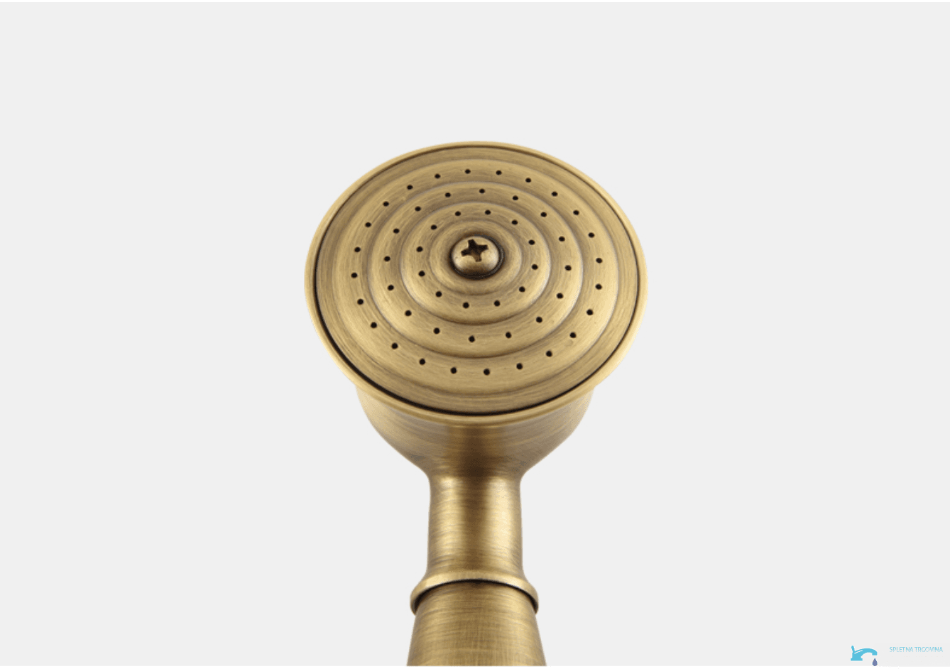 Kit doccetta EYN AQR1941 con flessibile, disponibile in più finiture color ottone e bronzo