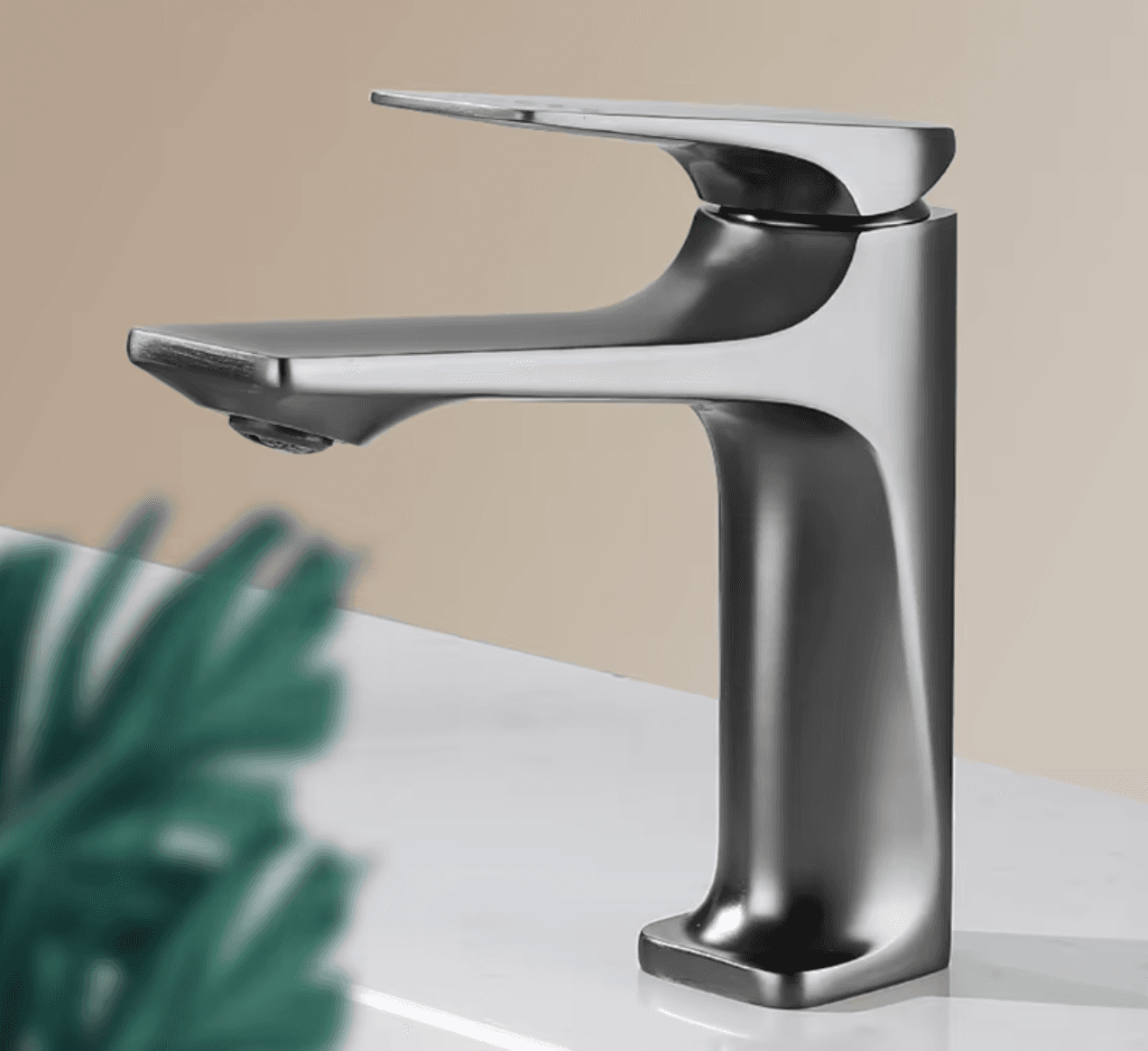 Miscelatore in acciaio inox per cucina e bagno ELITE EDITION BS2150 in grigio grafite satinato