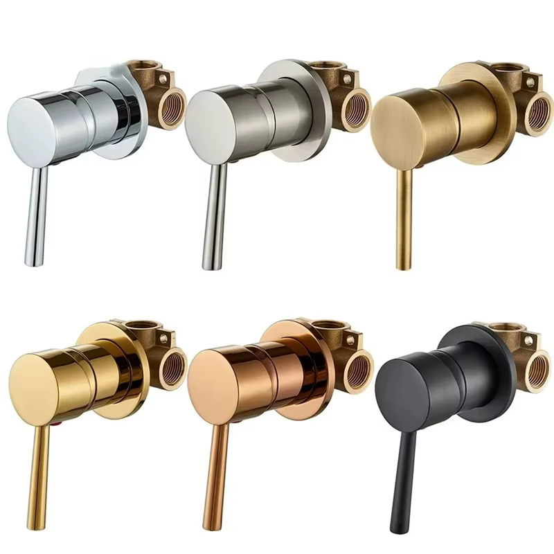 Valvola miscelatrice da incasso EYN BFP1543 in ottone, disponibile in più finiture