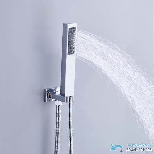 Doccetta senza flessibile ARM1705 in cromo lucido
