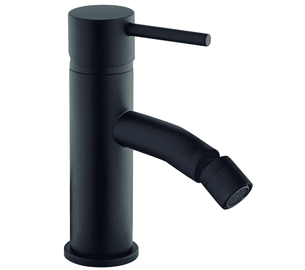 Rubinetto per bidet BB1402 nero con finitura opaca