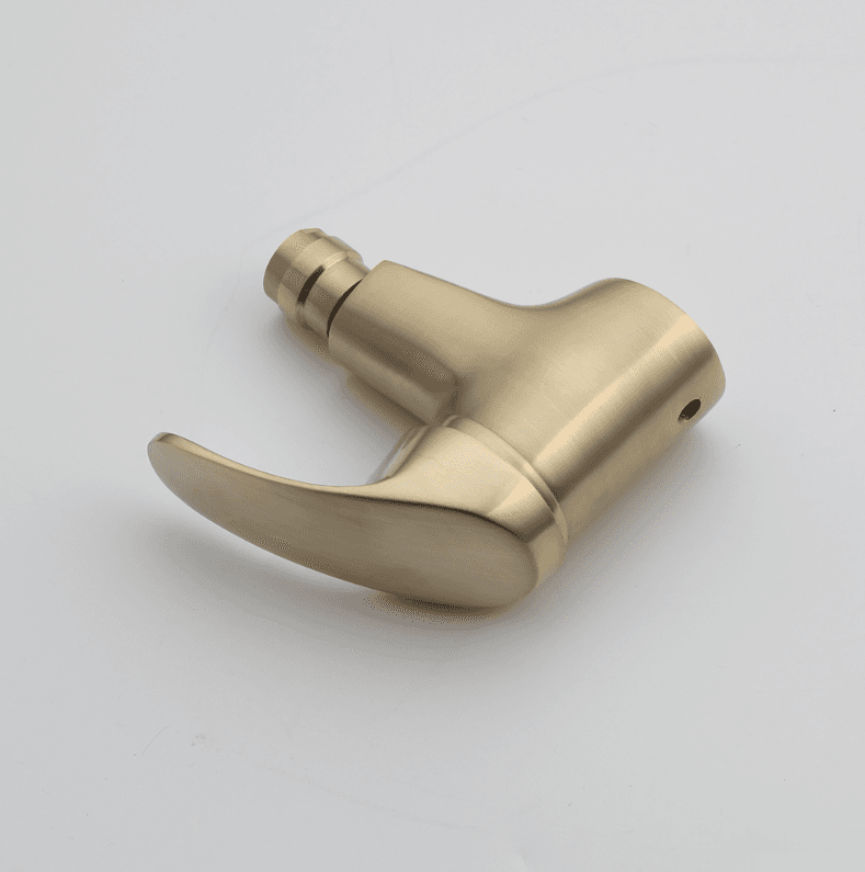 Miscelatore bidet BBG0953, vista posteriore con leva curva