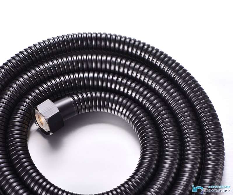 Flessibile doccia nero EYN BH1725 con finitura lucida