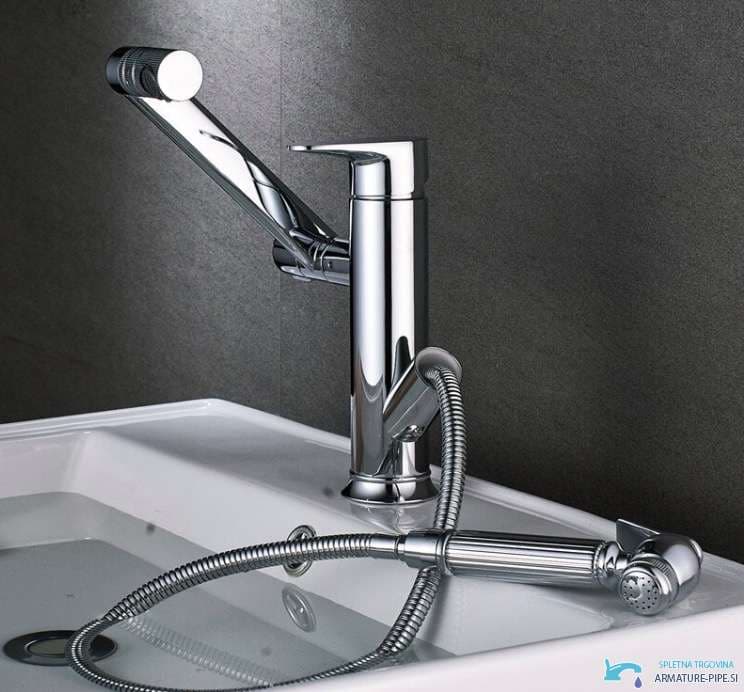 Miscelatore cucina orientabile EYN BIO1546 in cromo
