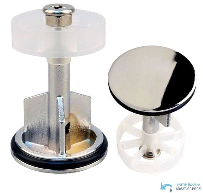 Tappo per lavabo EYN C1102 in cromo lucido