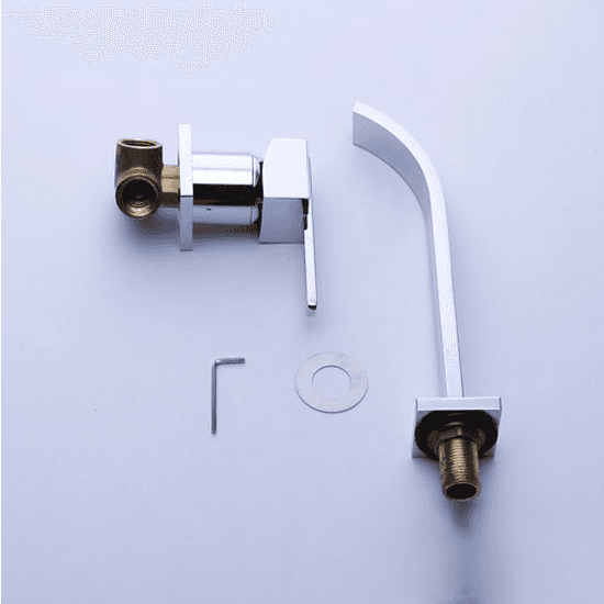 Miscelatore lavabo a parete EYN4301 in cromo lucido