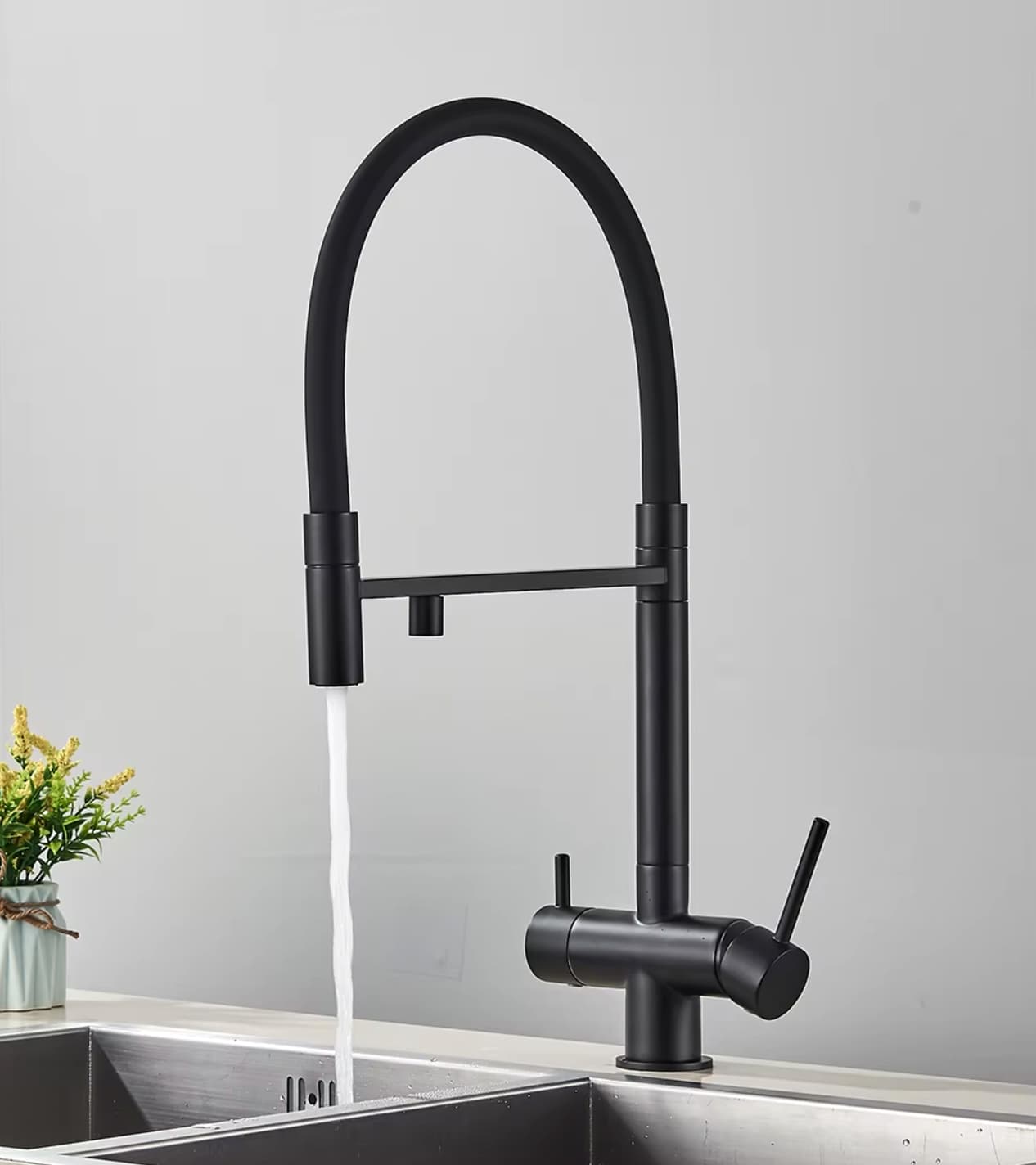 Rubinetto da cucina ELITE EDITION KA1643 per filtro, con doccetta estraibile e più finiture KA1643 — 1
