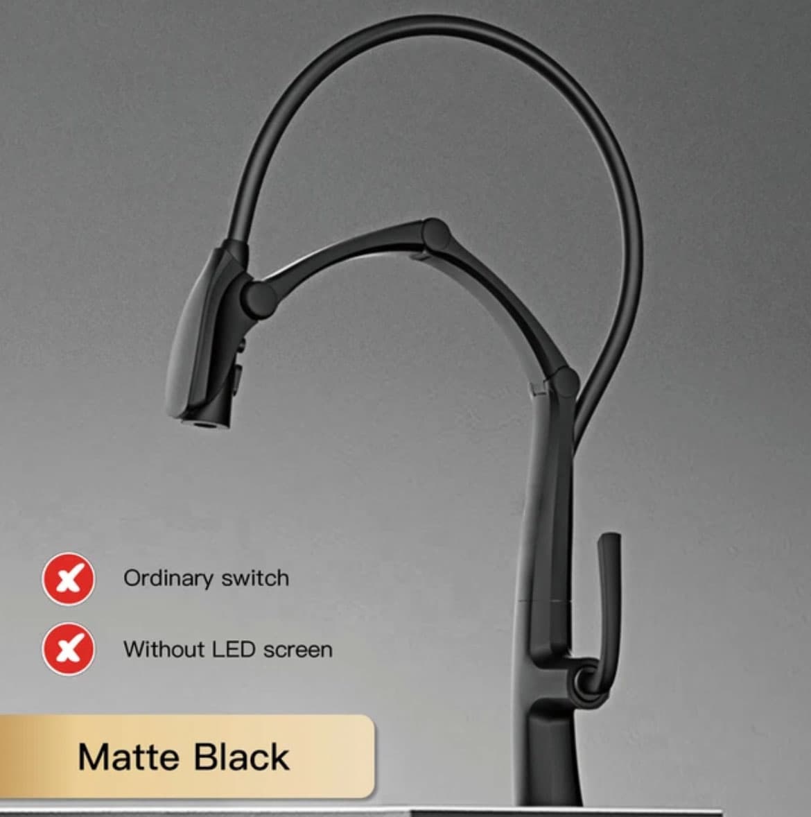 Rubinetto da cucina ELITE EDITION KSS1899 con sensore e doccetta estraibile, disponibile in più finiture KSS1899 — 1