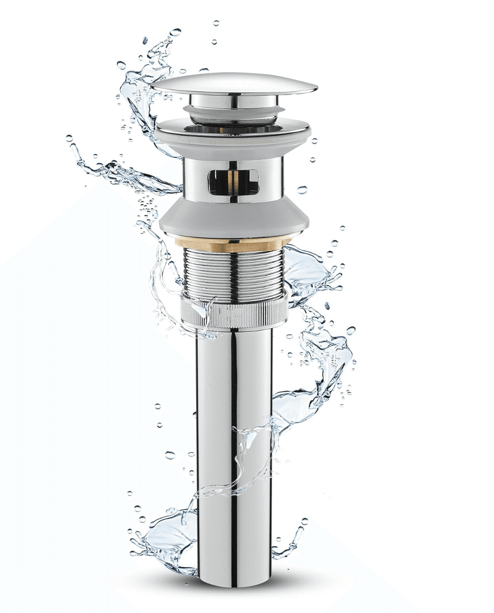 Piletta per lavabo SBP1658 in cromo lucido