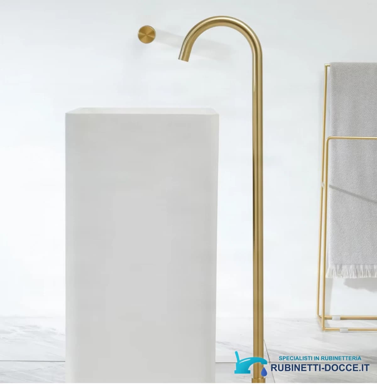 Miscelatore da pavimento per lavabo ELITE EDITION BSF1025 in più finiture